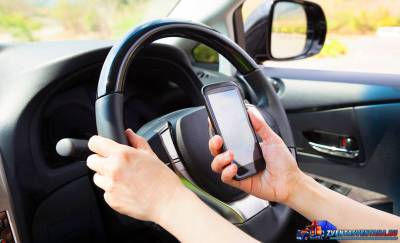 Пользование телефоном во время вождения в 6 раз хуже алкоголя