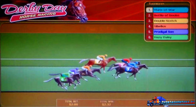 Увлекательная игра Derby Day от Playtech