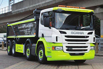 Две новинки от Scania: маневренный самосвал и особая забота о водителях