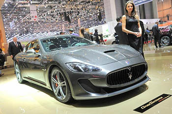 Maserati покажет в Женеве новую версию модели Gran Turismo