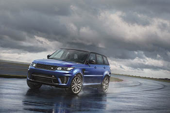 Официально представлен «заряженный» Range Rover Sport