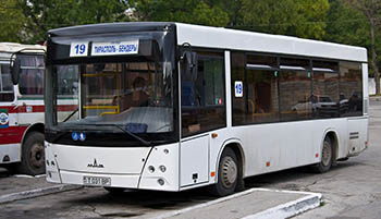 Отличный автобус МАЗ-206