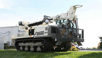 Буровая установка на гусеничном шасси Terramac RT9