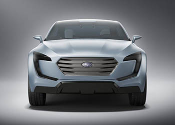 Автомобили Subaru постепенно получат новое «лицо»
