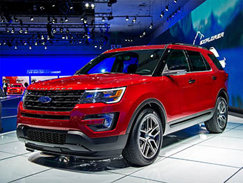 Ford проведет рестайлинг модели Explorer