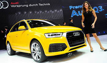 В Детройте презентовали рестайлинговый вариант Audi Q3