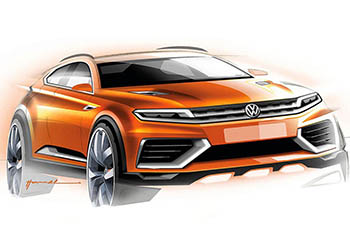 Volkswagen покажет в Шанхае прообраз будущего Tiguan
