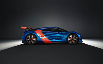 Renault выпустила концептуальный спорткар Alpine Celebration