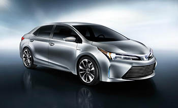 Toyota представила 3 новинки в Шанхае