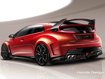 Разработчики тестируют новую Honda Civic