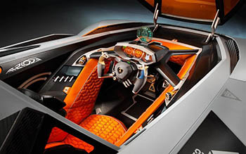 Невероятная Lamborghini Egoista — шедевр Вальтера да Силвы