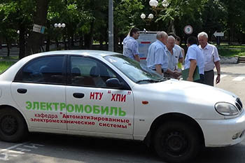 Харьковские конструкторы разработали электромобиль